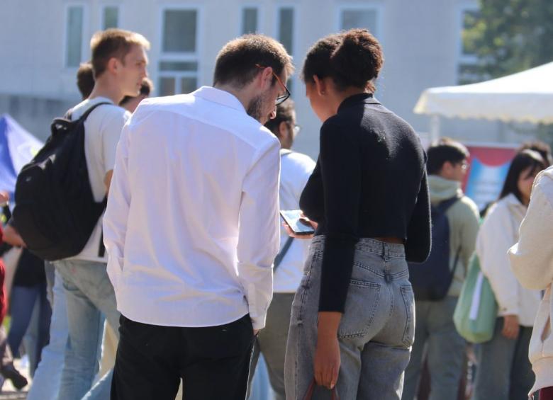 Des étudiants lors du Happy Campus Day 2024
