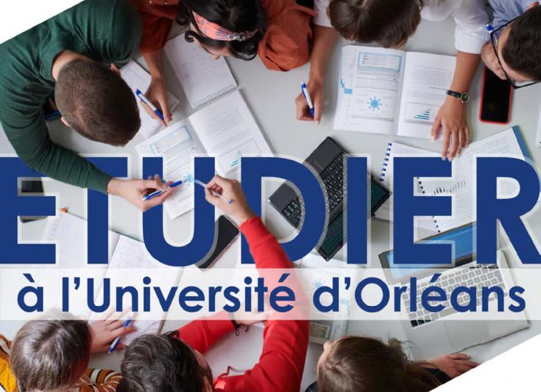 Cover of the "Studying in Orléans" booklet