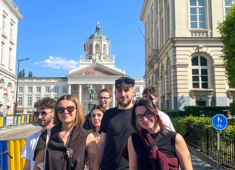 Etudiants à Bruxelles