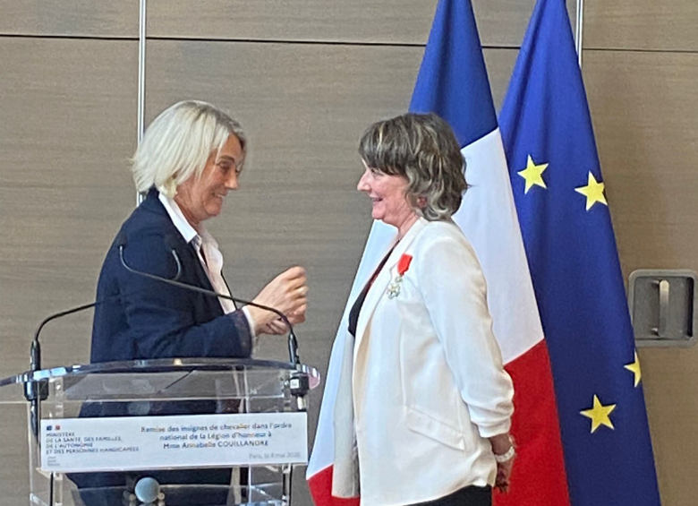 Légion d'honneur Annabelle Couillandre