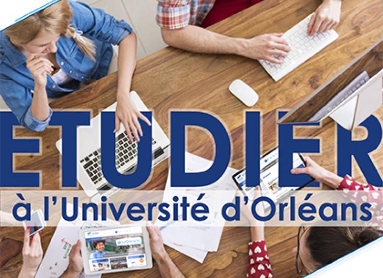 Cover of the "Studying in Orléans" booklet