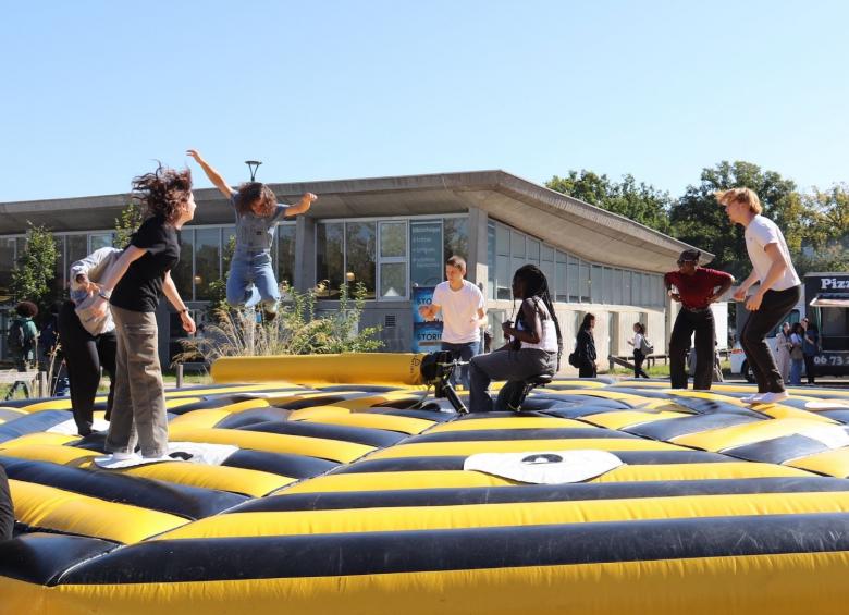 Des étudiants lors du Happy Campus Day 2025