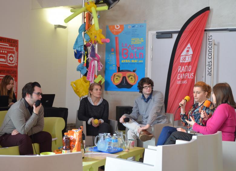 L'engagement étudiant - émission de Radio Campus Orléans - le Grand Bain - avril 2015