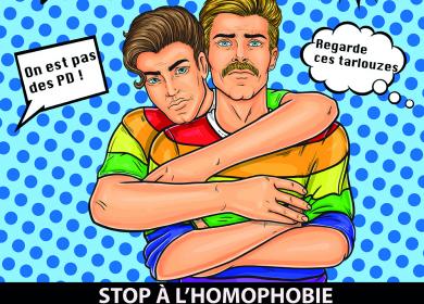 Campagne sensibilisation "Stop à l'homophobie" 2020