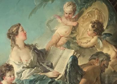 Clio, cabinet des médailesBnF, Boucher