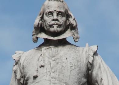 quevedo statue