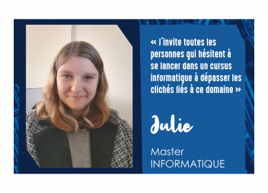 Paroles d'informaticiennes - Julie