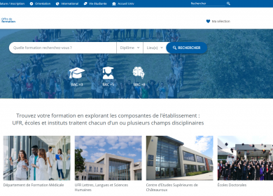 Accédez à l'offre de formation de l'Université d'Orléans