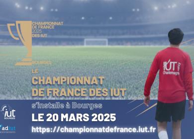Championnat de France des IUT à Bourges le 20 mars 2025
