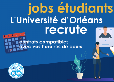 Jobs étudiants à l'université d'Orléans