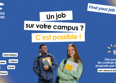 Jobs étudiants à l'université d'Orléans