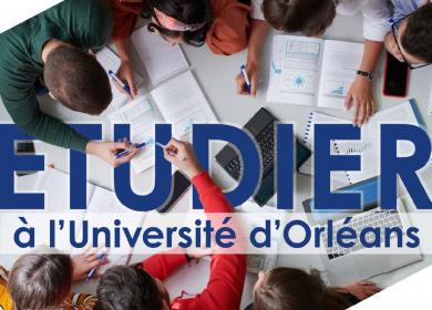 Couverture du livret Étudier à l'université d'Orléans