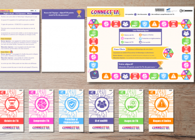 plateau du jeu, cartes du jeu