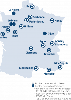 R*Polytech carte réseau 2022