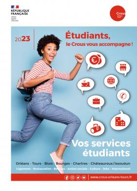 Visuel des services du Crous offerts aux étudiants