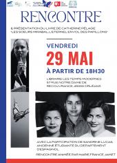 Affiche Soeurs Mirabal Librairie des Temps Modernes, 29 mai 2026