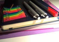 Stylos et carnets