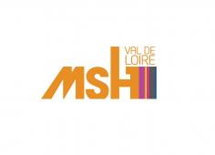 Logo de la MSH: acronyme en lettres orange