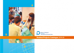 Couverture du Students projects catalogue 2019-2020