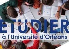 Couverture du livret Étudier à l'université d'Orléans 2025/2026